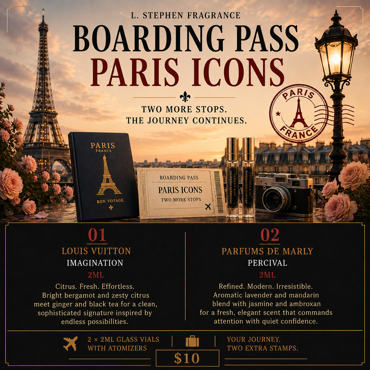 Passport Collection: Paris No.001 - Paris Icons