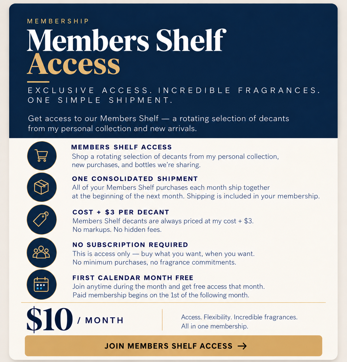 Members Shelf - Access Only