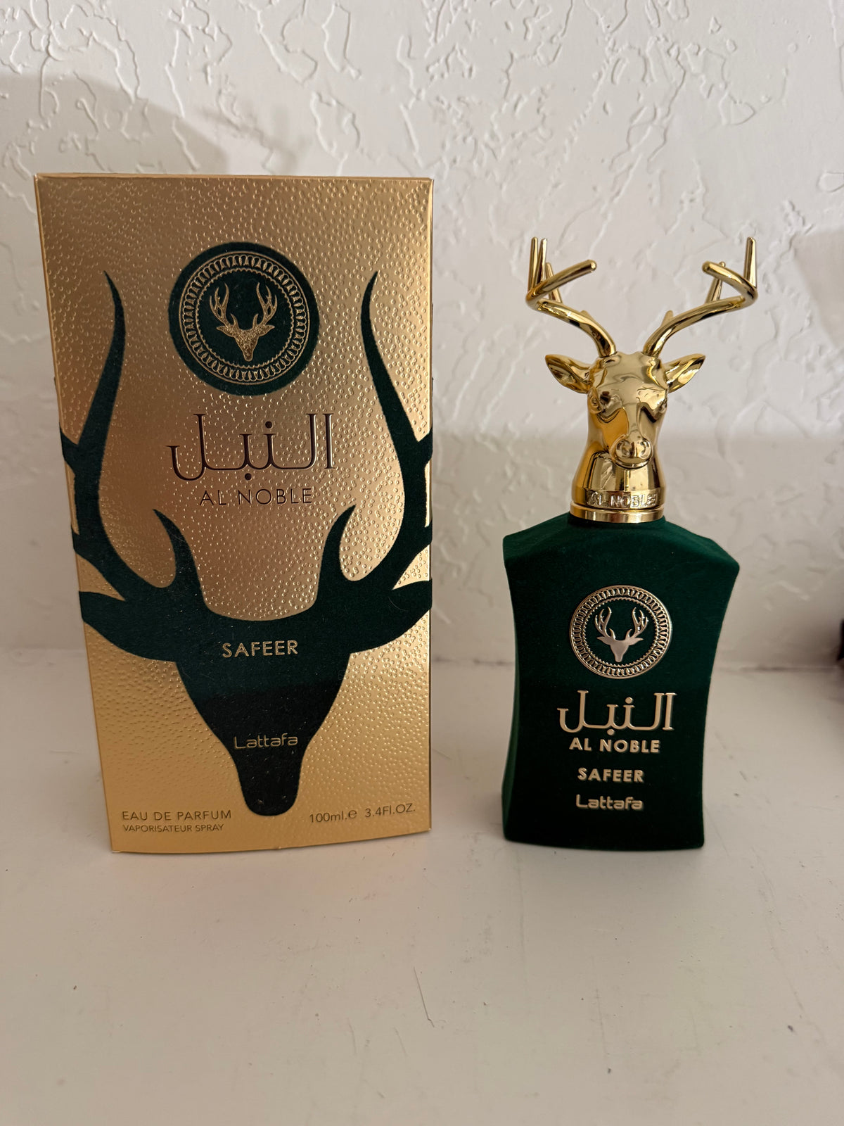 Lattafa Al Noble Safeer Partial Bottle - Members Shelf