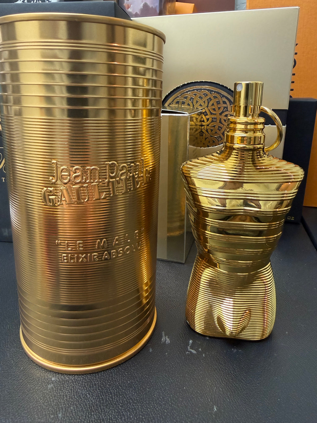 Jean Paul Gaultier Le Male Elixir Absolu Partial Bottle - Members Shelf