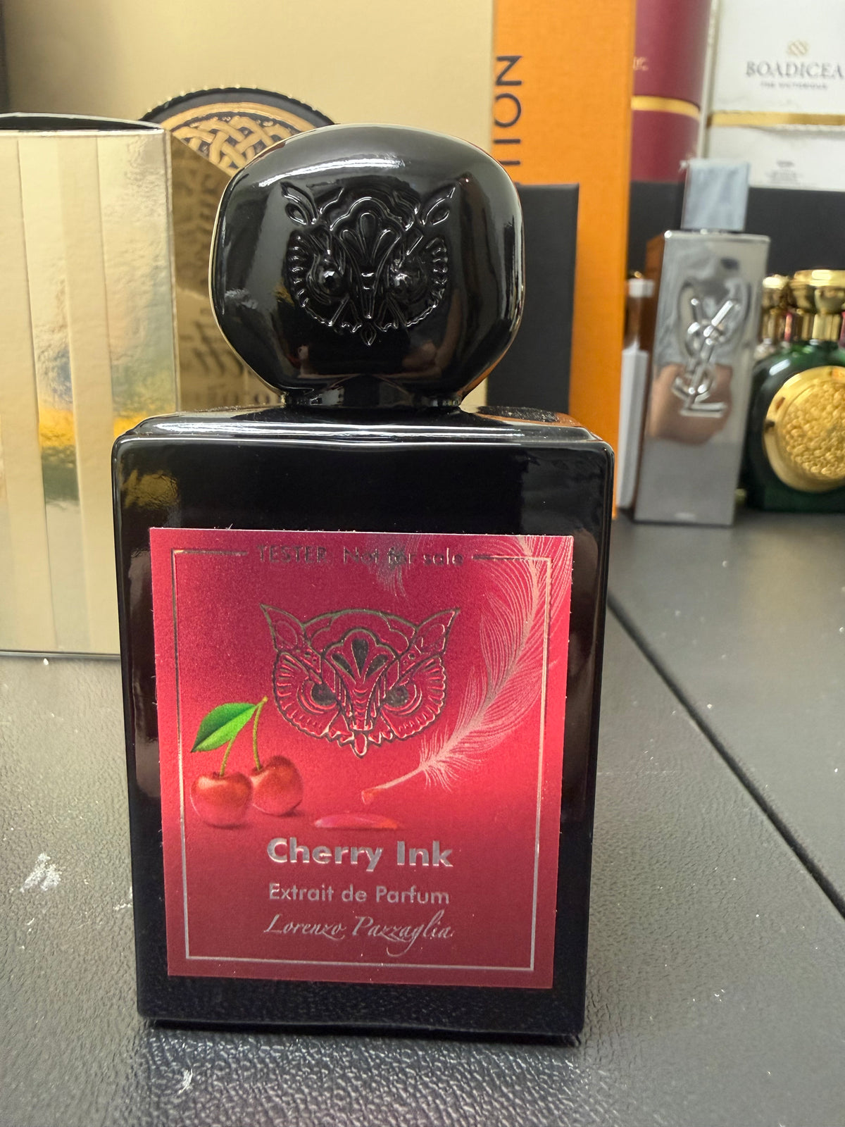 Lorenzo Pazzaglia Cherry Ink Partial Bottle