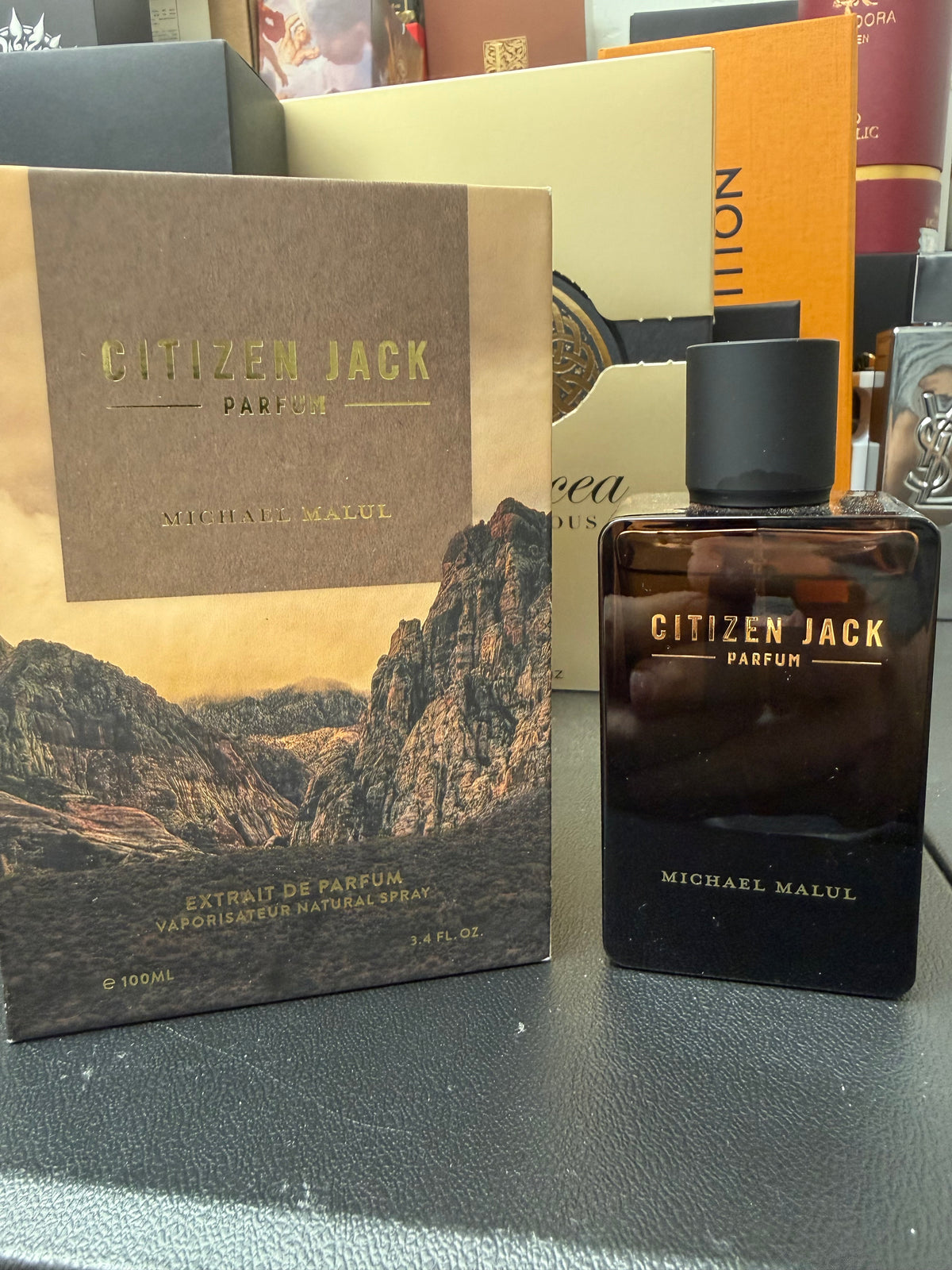 Michael Malul Citizen Jack Parfum Partial Bottle